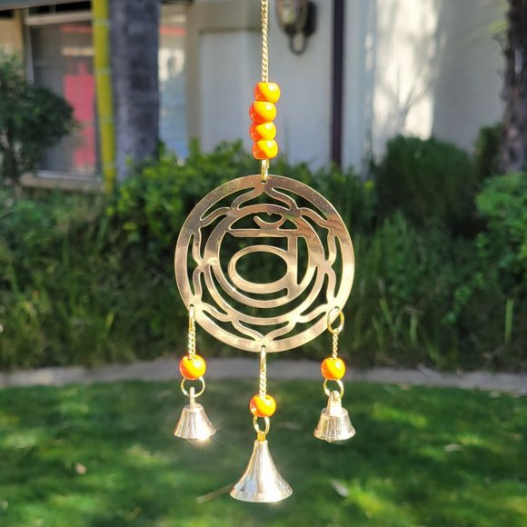 Orange Sacral Chakra Wind Chime - Picture 1 of 2